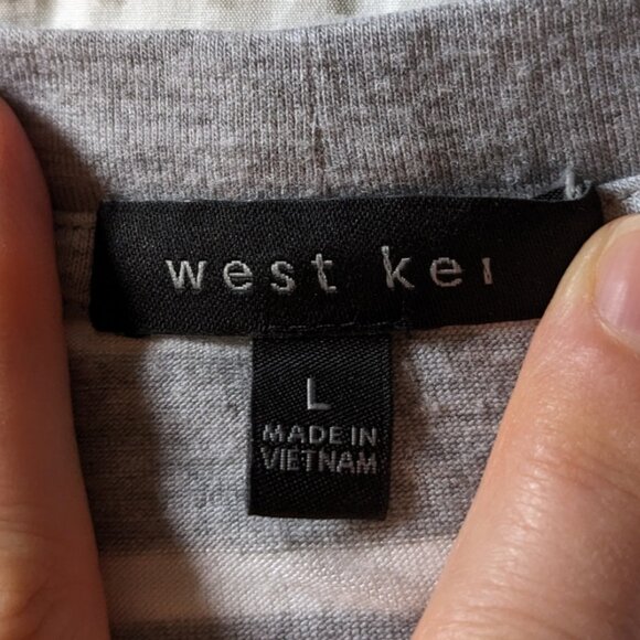 West Kei, Sheer Sleeve T-shirt - Picture 4 of 5